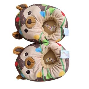 Originally Squishmallows Christmas Slippers Size 11/12 Youth Kids Hedgehog NEW